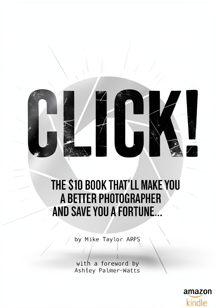 'Digital photography Kindle book open on a tablet'
