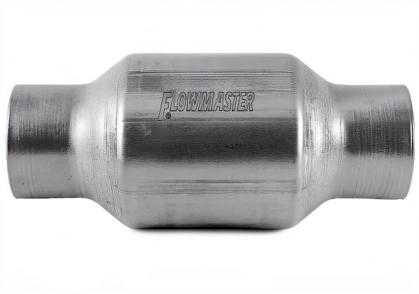 Flowmaster Catalytic Converter Steel NPT Fit-1