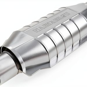 MagnaFlow Catalytic Converter 334004: 2"/2" Inlet/Outlet, California Grade, Universal Fit (CARB Compliant)-0