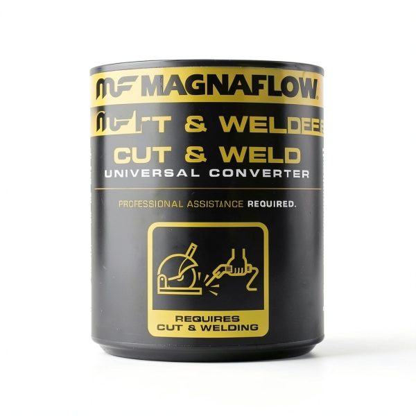 MagnaFlow Catalytic Converter 334004: 2"/2" Inlet/Outlet, California Grade, Universal Fit (CARB Compliant)-2
