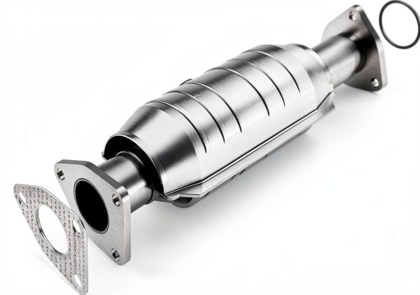 MagnaFlow 49569 Large Stainless Steel Direct Fit Catalytic Converter-0