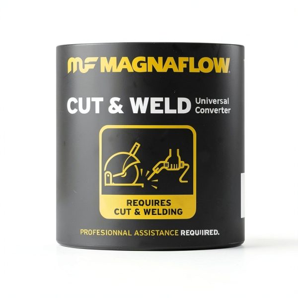 MagnaFlow Catalytic Converter 334016: 2.5"/2.5" Inlet/Outlet, California Grade, Universal Fit (CARB Compliant)-2