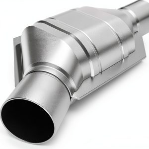 MagnaFlow Universal Catalytic Converter California Grade CARB Compliant 447176 - Stainless Steel 2.5in Inlet/Outlet Diameter, 11.5in Overall Length, No O2 Sensor - CA Legal Replacement-0