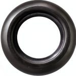 3/4" Round PVC Grommet Optronics A11GBP Black Standard-0